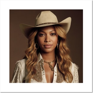 cowgirl Beyoncé Posters and Art